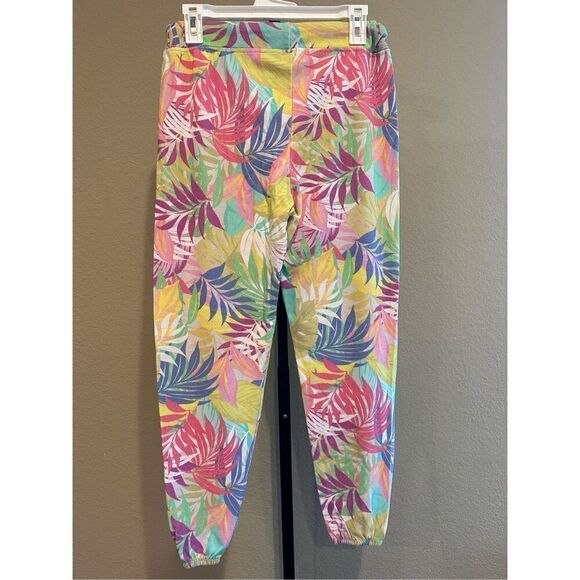 Sundry Tropical Print Sweatpants Size 2 (Medium) - Picture 3 of 7